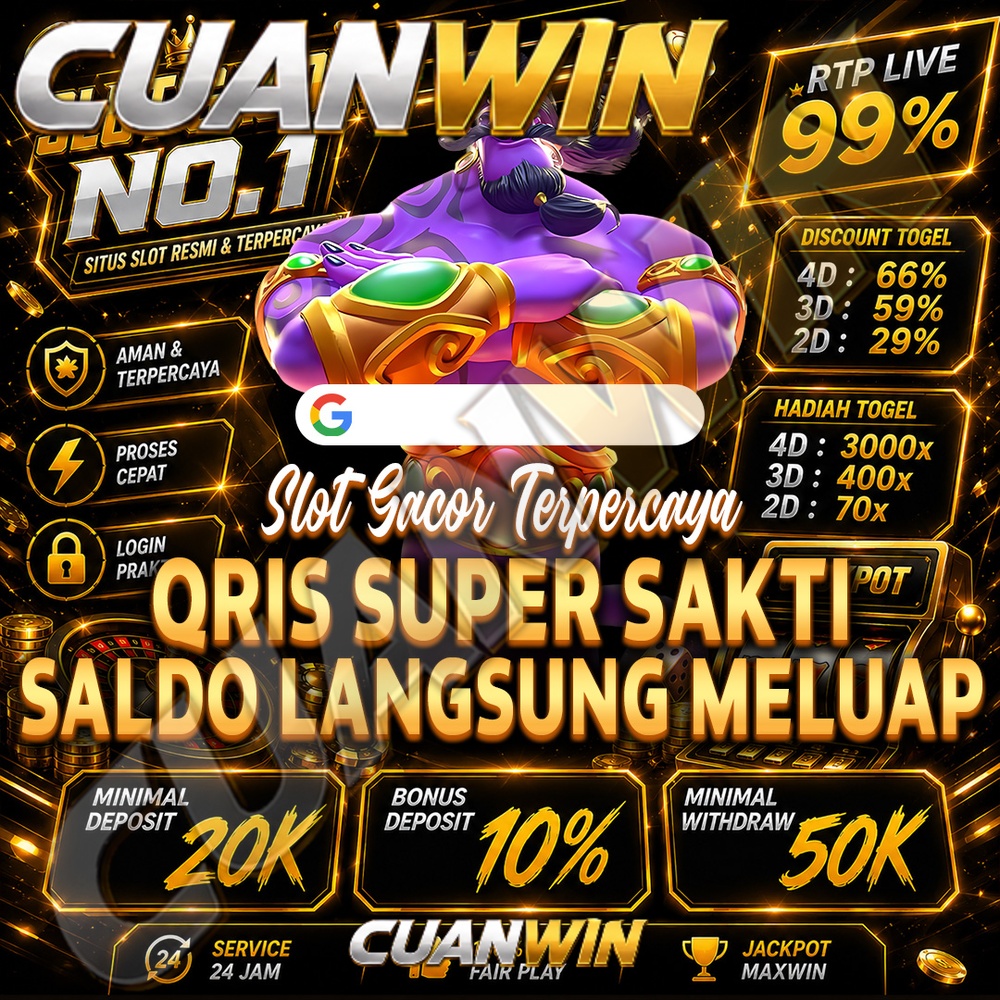 CUANWIN: Slot Online dan Jackpot dalam Antarmuka Digital yang Ringkas